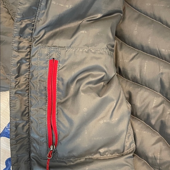 The North Face Women's Gray Quilted Down Puffer Jacket. Outdoor adventure size M - Picture 16 of 16